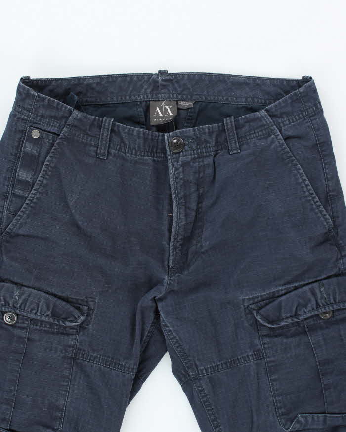 Vintage 2000's Armani Exchange Slim Fit Faded Cargo Trousers  - W32 L29