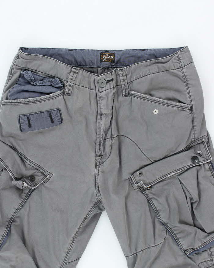 Vintage Y2K G-Star Raw Wrap Seam Slim Cargo Trousers - W34 L26