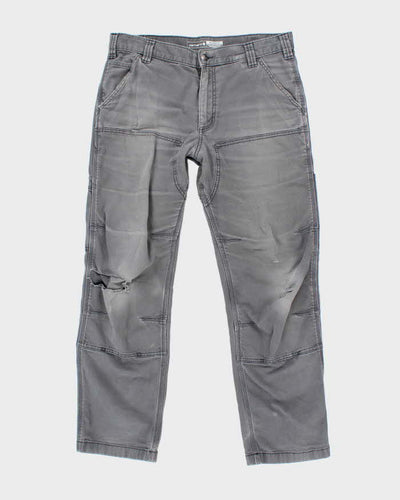 Vintage Carhartt Workwear Thrashed Double Knee Trousers - W34 L30