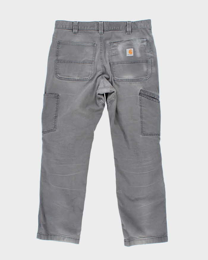 Vintage Carhartt Workwear Thrashed Double Knee Trousers - W34 L30