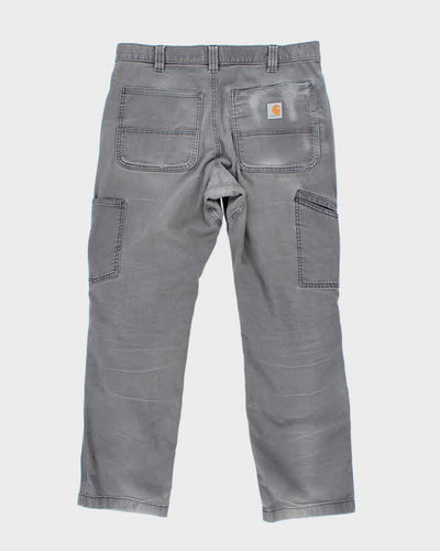 Vintage Carhartt Workwear Thrashed Double Knee Trousers - W34 L30