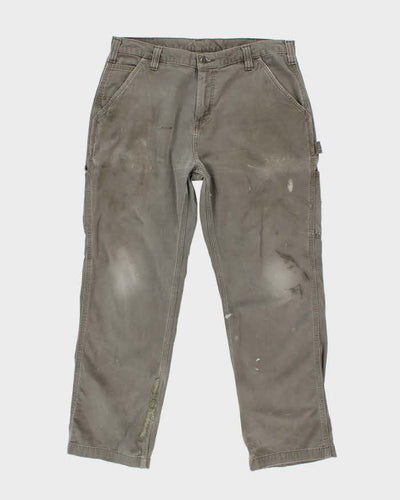 Vintage Carhartt Workwear Thrashed Trousers - W36 L30
