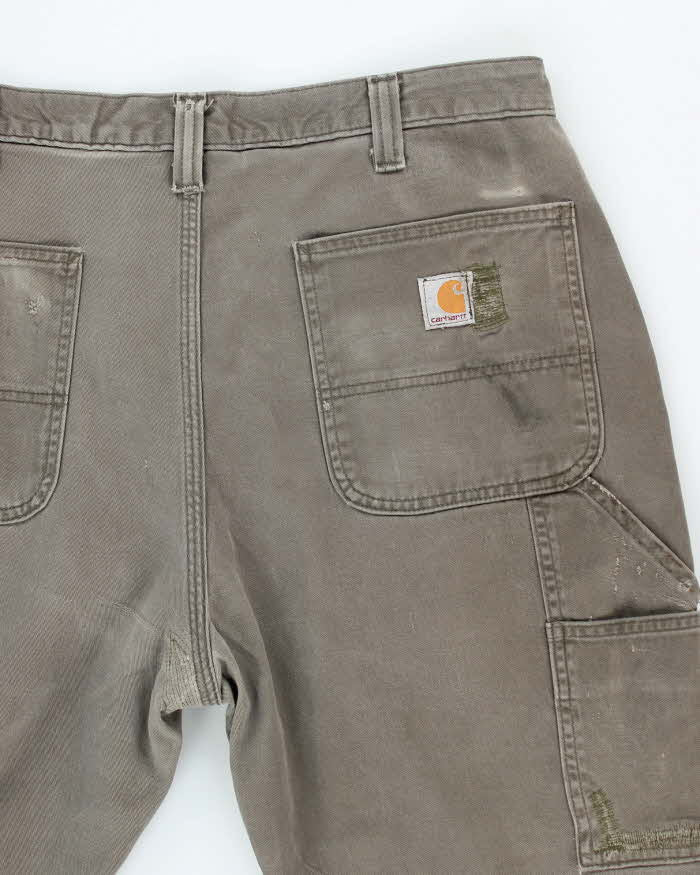 Vintage Carhartt Workwear Thrashed Trousers - W36 L30