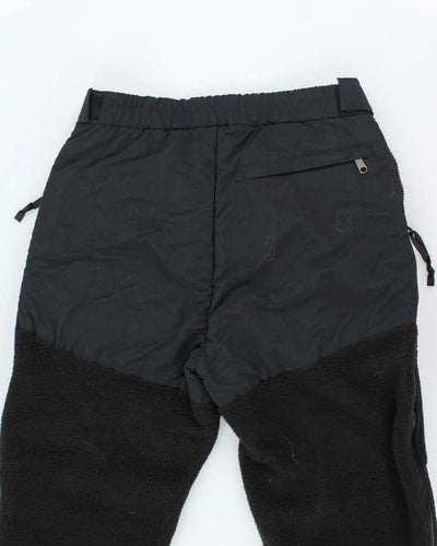 The North Face Black Fleece Tracksuit Bottoms - L