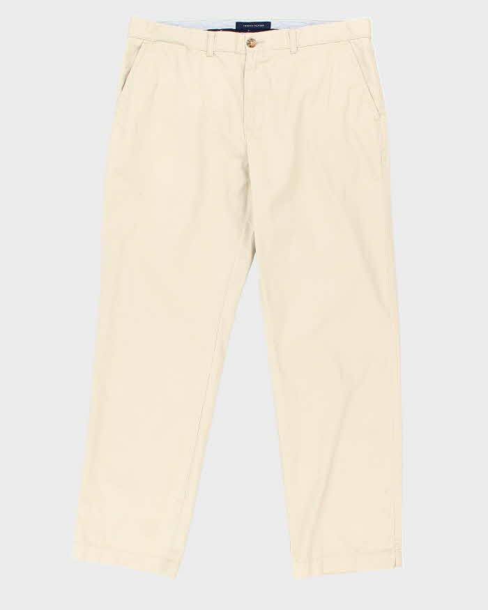 Tommy Hilfiger Cream Chinos - W38 L32