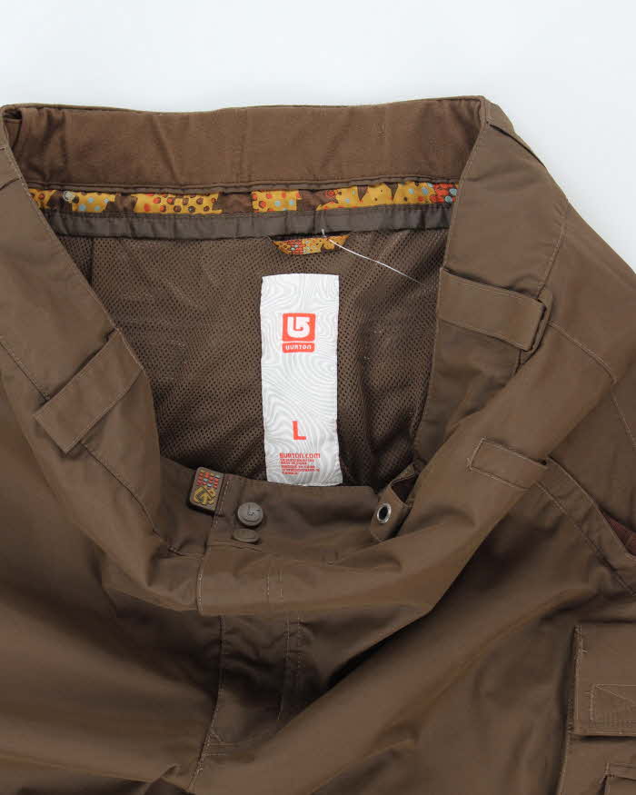 Vintage 90's Burton Snowboard Wide Leg Ski Trousers - W34 L31
