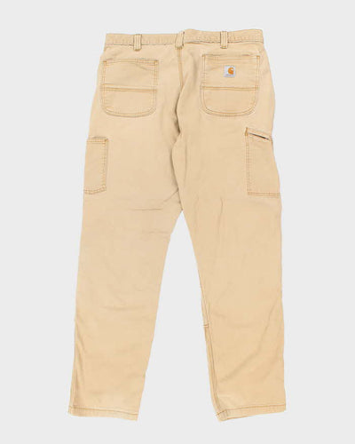 Vintage Carhartt Faded Double Knee Carpenter Trousers - W36 L32