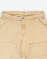 Vintage Carhartt Faded Double Knee Carpenter Trousers - W36 L32