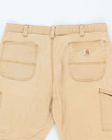 Vintage Carhartt Faded Double Knee Carpenter Trousers - W36 L32