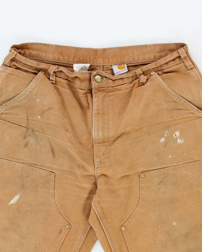 Vintage Carhartt Faded Double Knee Carpenter Trousers - W36 L30