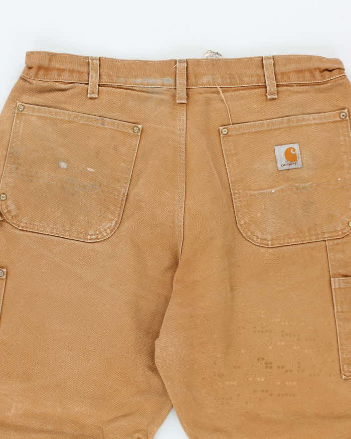 Vintage Carhartt Faded Double Knee Carpenter Trousers - W36 L30
