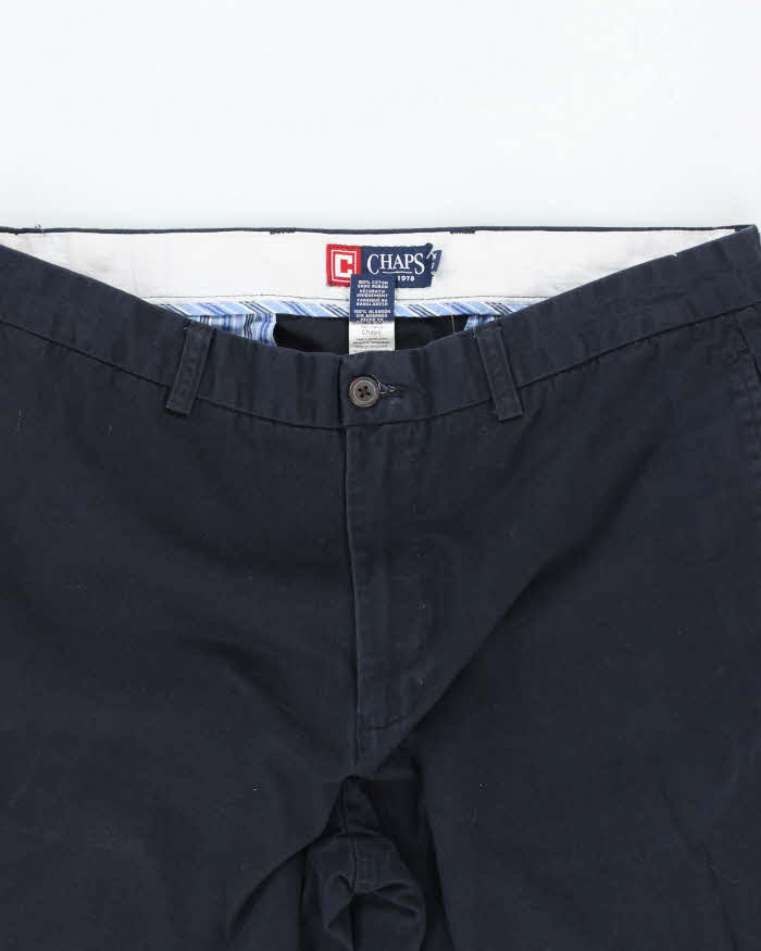 Vintage Chaps Heavyweight Straight Fit Chino Trousers - W36 L29