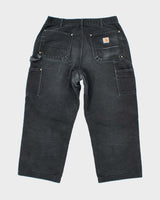 Vintage Carhartt Double Knee Workwear Distressed Trousers - W32 L25