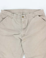 Vintage Carhartt Single Knee Baggy Carpenter Trousers - W38 L31