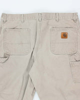 Vintage Carhartt Single Knee Baggy Carpenter Trousers - W38 L31
