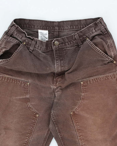 Vintage Carhartt Double Knee Faded Carpenter Trousers - W32 L28