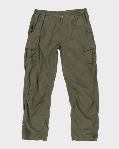 Vintage The North Face Green Waterproof Hiking Trousers - W36 L32