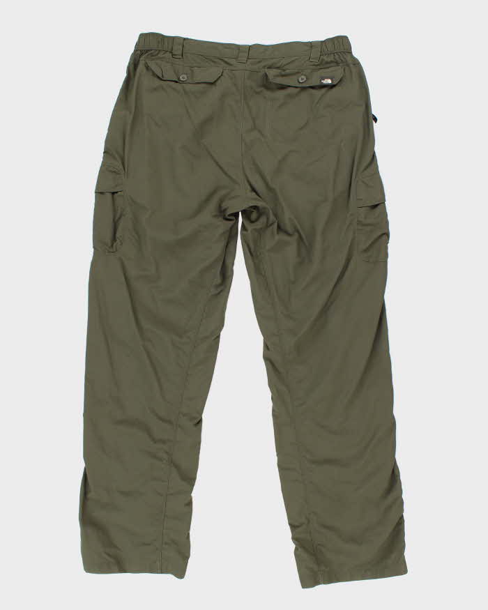 Vintage The North Face Green Waterproof Hiking Trousers - W36 L32