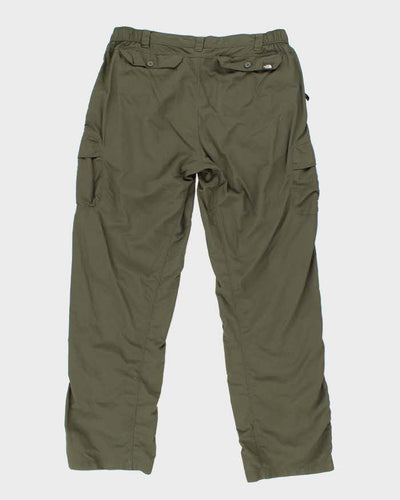 Vintage The North Face Green Waterproof Hiking Trousers - W36 L32