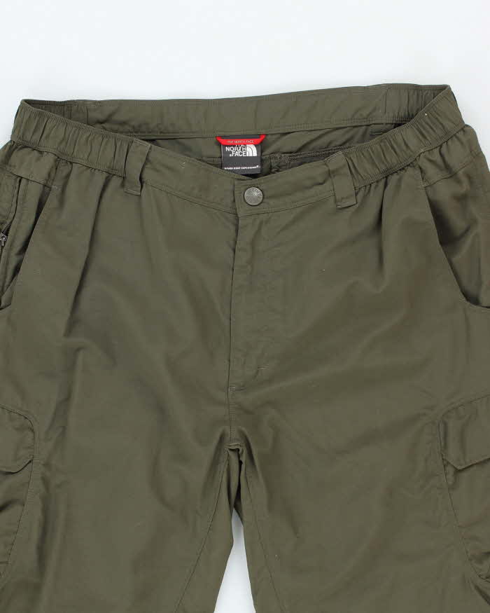 Vintage The North Face Green Waterproof Hiking Trousers - W36 L32