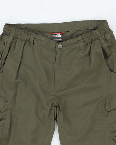 Vintage The North Face Green Waterproof Hiking Trousers - W36 L32