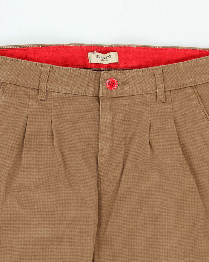 Vintage 2000's Burberry Straight Leg Chino Trousers - W36 L25