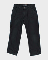 Vintage Carhartt Black Workwear Trousers - W34 L30