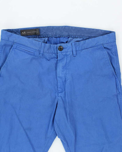 Vintage Armani Exchange Blue Trousers - W38 L31