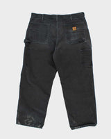 Vintage Carhartt Workwear Distressed Carpenter Trousers - W38 L29