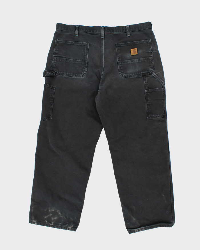 Vintage Carhartt Workwear Distressed Carpenter Trousers - W38 L29