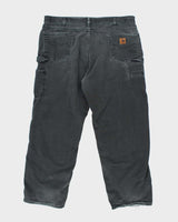 Vintage Carhartt Workwear Distressed Carpenter Trousers - W42 L31