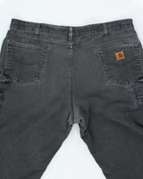 Vintage Carhartt Workwear Distressed Carpenter Trousers - W42 L31