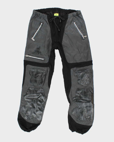 Vintage Cyberdog x Kappa Heavyweight Panelled Tracksuit Bottoms - W30 L26