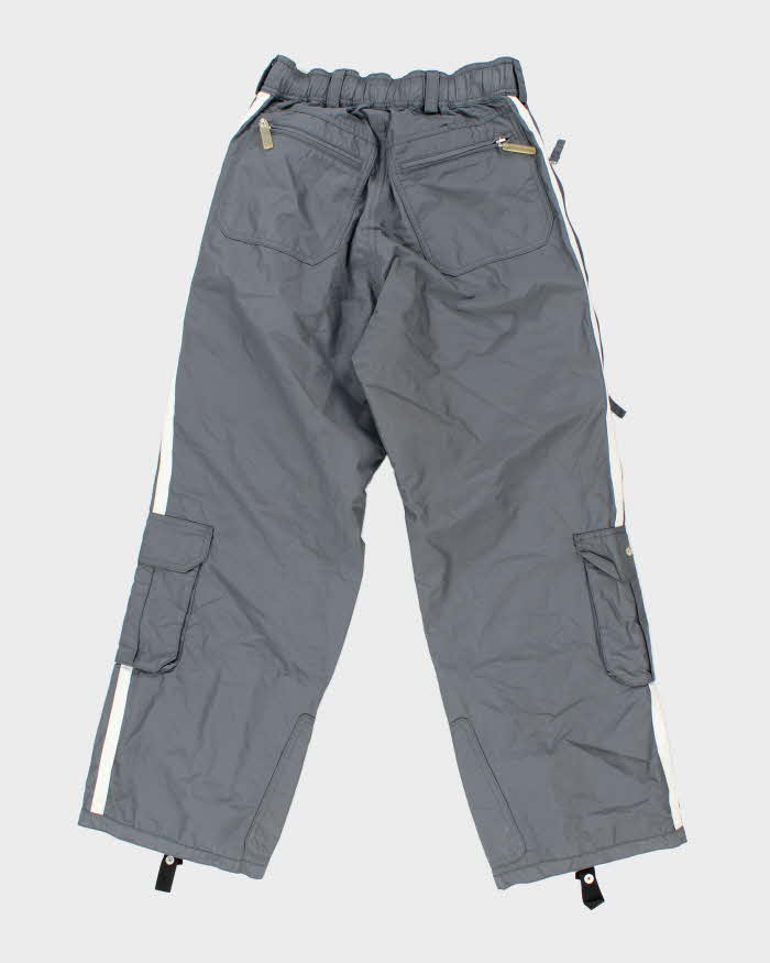 Vintage Y2K DNA Multi Zipped Baggy Ski Trousers - M