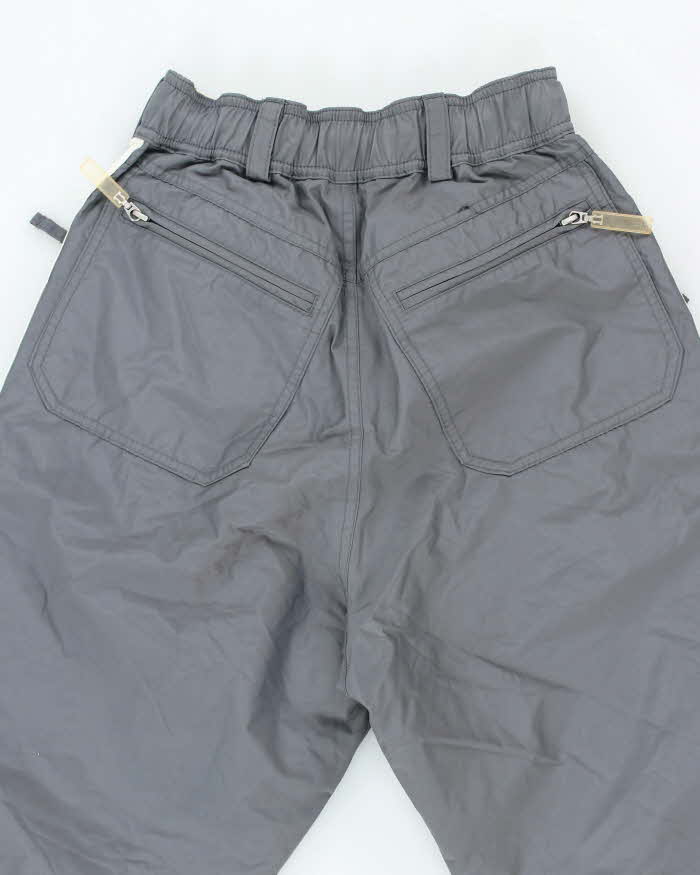 Vintage Y2K DNA Multi Zipped Baggy Ski Trousers - M
