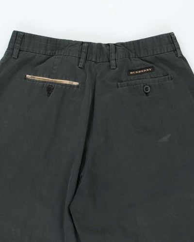 Vintage Y2K Burberry Golf Straight Leg Chino Trousers - W30 L26