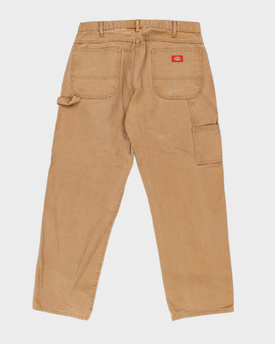 Vintage 2000's Dickies Heavyweight Wide Leg Carpenter Trousers - W34 L29