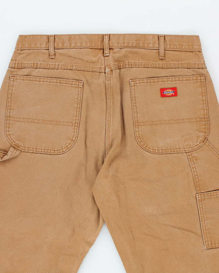 Vintage 2000's Dickies Heavyweight Wide Leg Carpenter Trousers - W34 L29