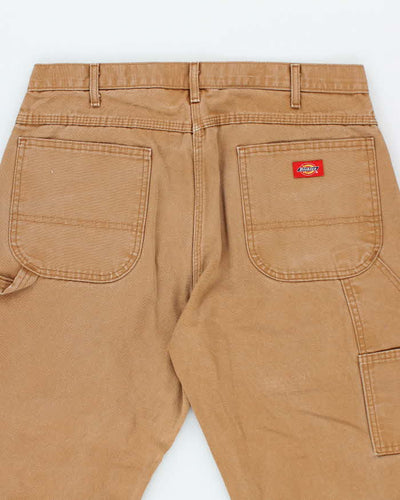 Vintage 2000's Dickies Heavyweight Wide Leg Carpenter Trousers - W34 L29