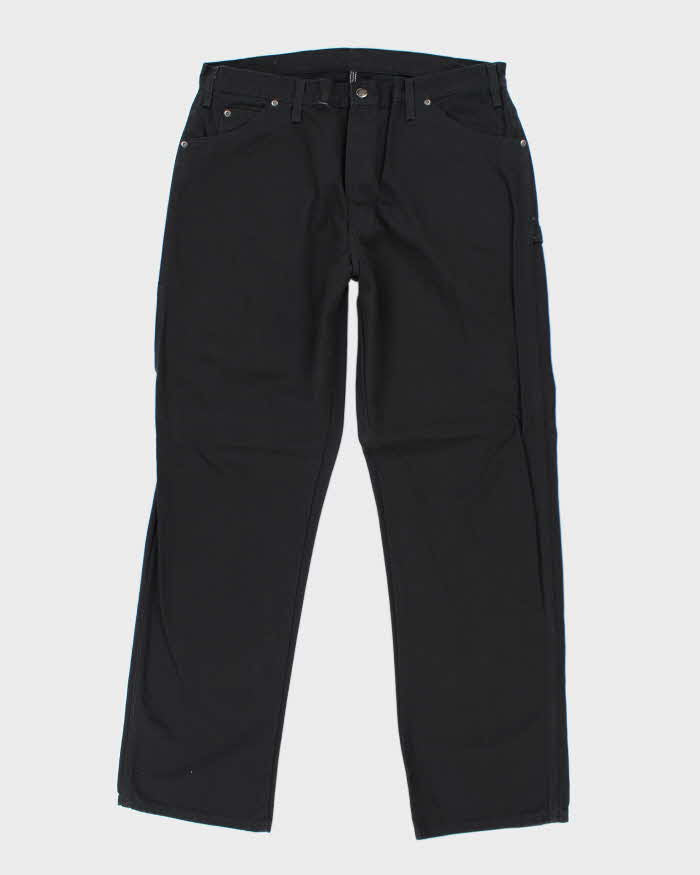 Vintage 2000's Dickies Heavyweight Faded Wide Leg Carpenter Trousers - W36 L33