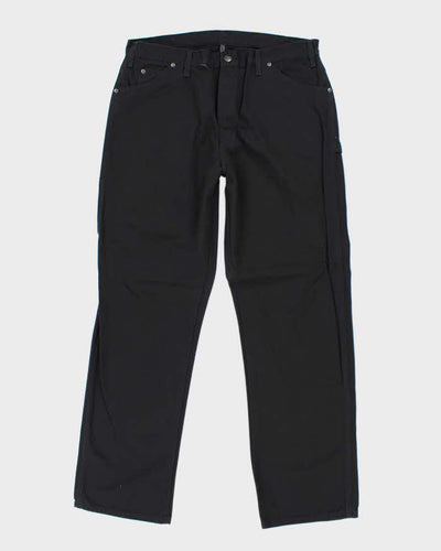 Vintage 2000's Dickies Heavyweight Faded Wide Leg Carpenter Trousers - W36 L33