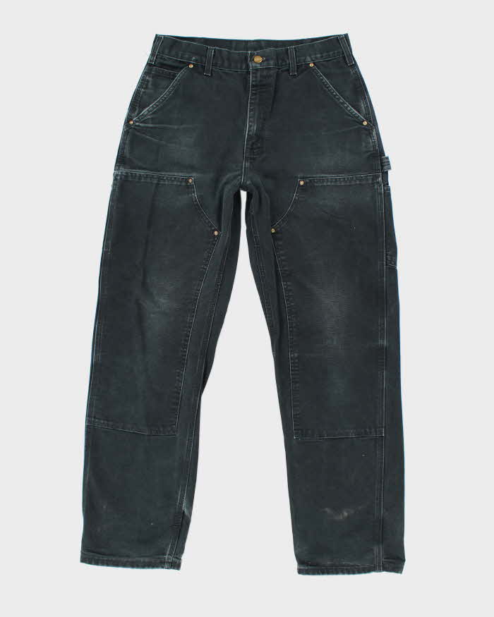 Vintage 90's Carhartt Heavyweight Faded Double Knee Carpenter Trousers - W30 L30