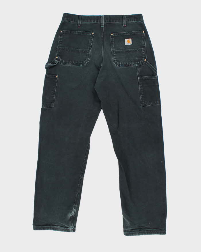 Vintage 90's Carhartt Heavyweight Faded Double Knee Carpenter Trousers - W30 L30