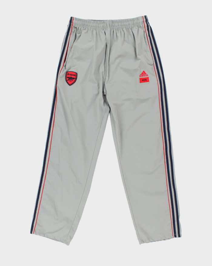 Vintage 00s Adidas Arsenal Waterproof Tracksuit Bottoms - L