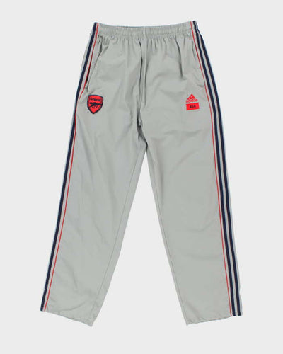 Vintage 00s Adidas Arsenal Waterproof Tracksuit Bottoms - L
