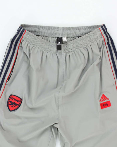Vintage 00s Adidas Arsenal Waterproof Tracksuit Bottoms - L