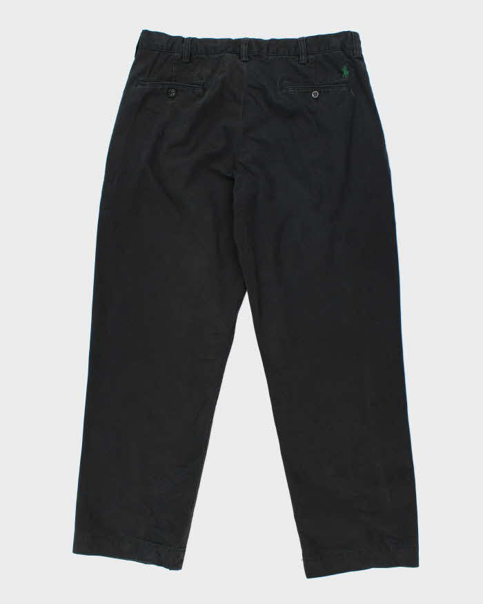 Vintage 90's Ralph Lauren Wide Leg Chino Trousers - W34 L29