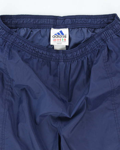 Vintage 90's Adidas Lightweight Shell Tracksuit Bottoms - W33 L31