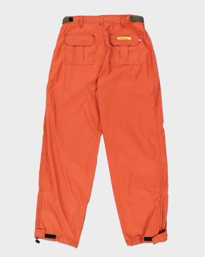 Vintage Y2K Twin Life Wide Leg Adjustable Parachute Trousers - W32 L31