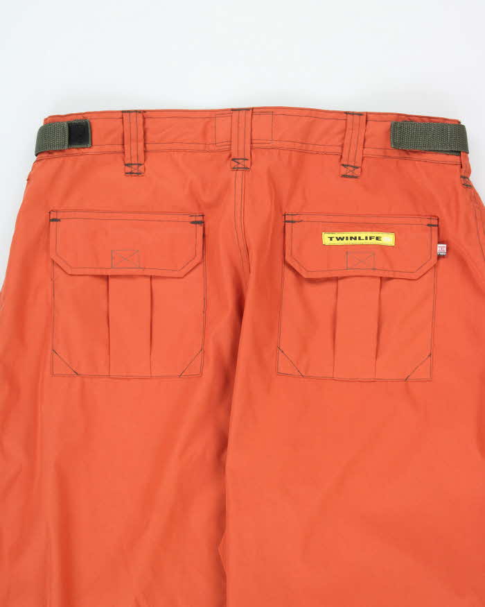 Vintage Y2K Twin Life Wide Leg Adjustable Parachute Trousers - W32 L31